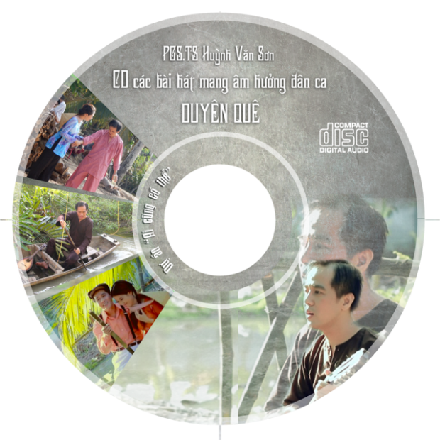 CD âm nhạc do PGS. TS Huỳnh Văn Sơn thực hiện