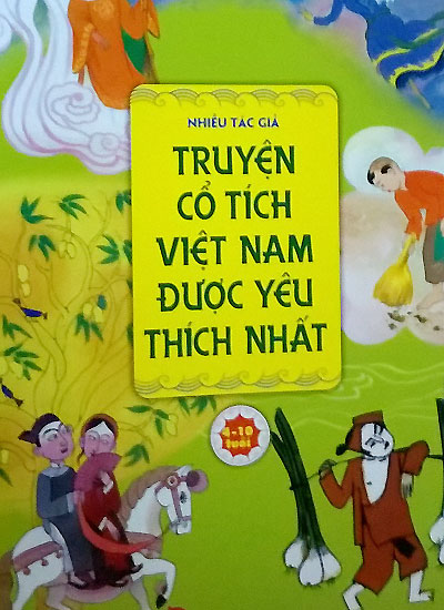 Tập "Truyện cổ tích Việt Nam được yêu thích nhất" của NXB Kim Đồng có